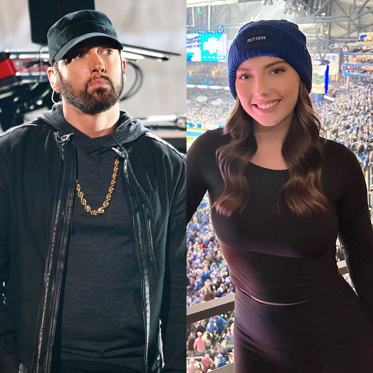 Eminem compartilha reação emocional à gravidez da filha Hailie Jade