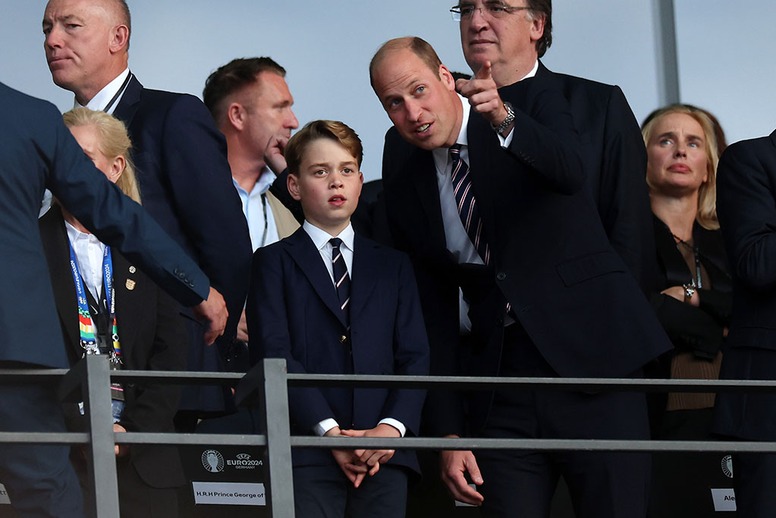 Prince George, Prince William, Euro Final 2024