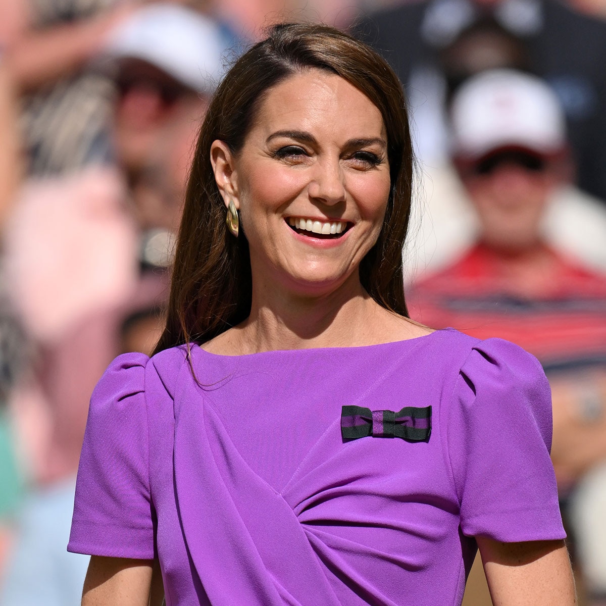 Kate Middleton hace su primera aparición desde que anunció el fin de la quimioterapia