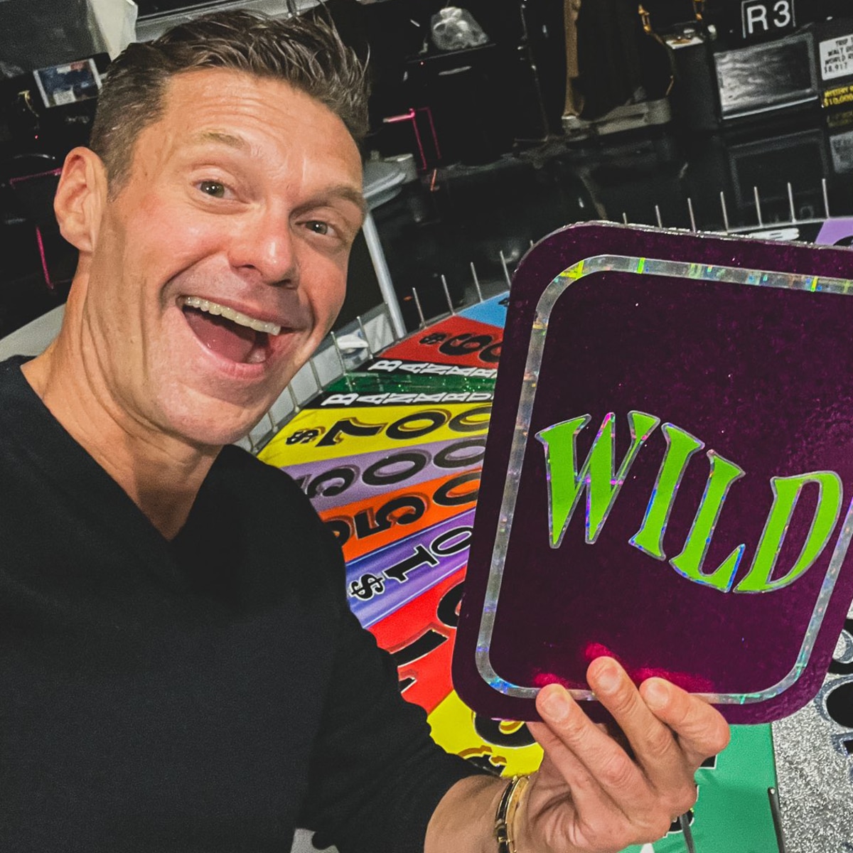
                        See Wheel of Fortune Host Ryan Seacrest During First Day on Set
                