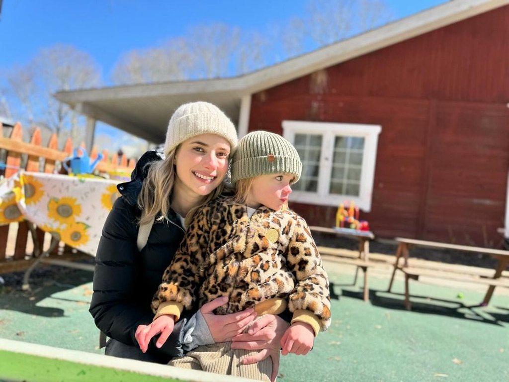 Emma Roberts Shares Son Rhodes' First School Photo