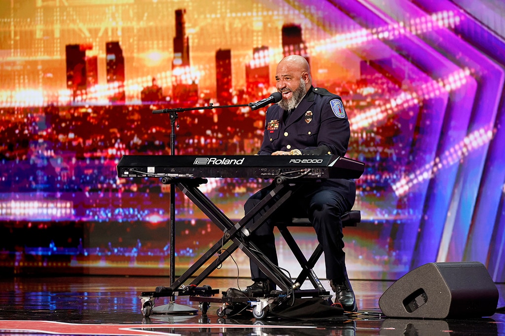 Police Officer Stuns AGT Judges With Emotional Ed Sheeran Cover