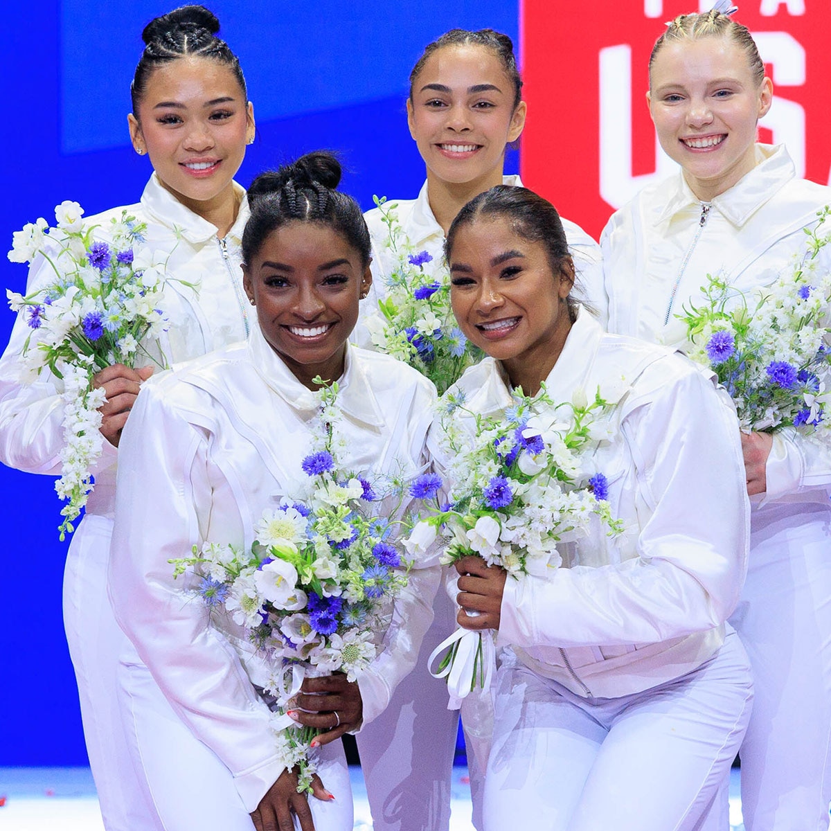 Suni Lee, Hezly Rivera, Jade Carey, Simone Biles, Jordan Chiles, Olympics 2024, Gymnastics