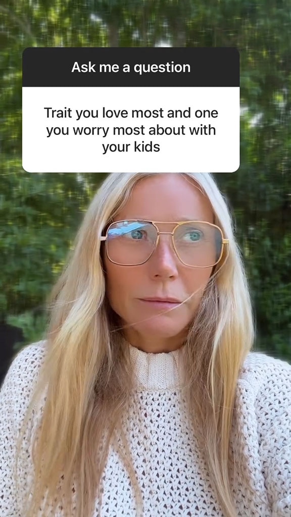 O que Gwyneth Paltrow mais se preocupa com seus filhos Apple e Moses