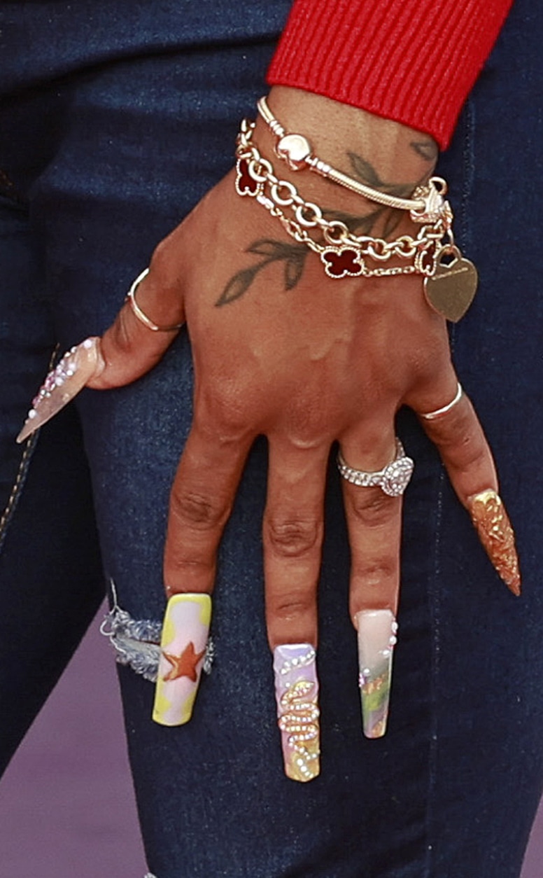 Photos from Sha’Carri Richardson’s Best Nail Art