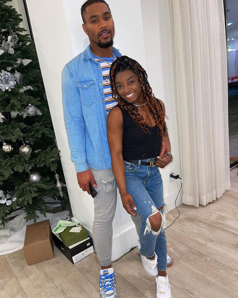 Simone Biles detalha noites de encontro íntimo com o marido Jonathan Owens