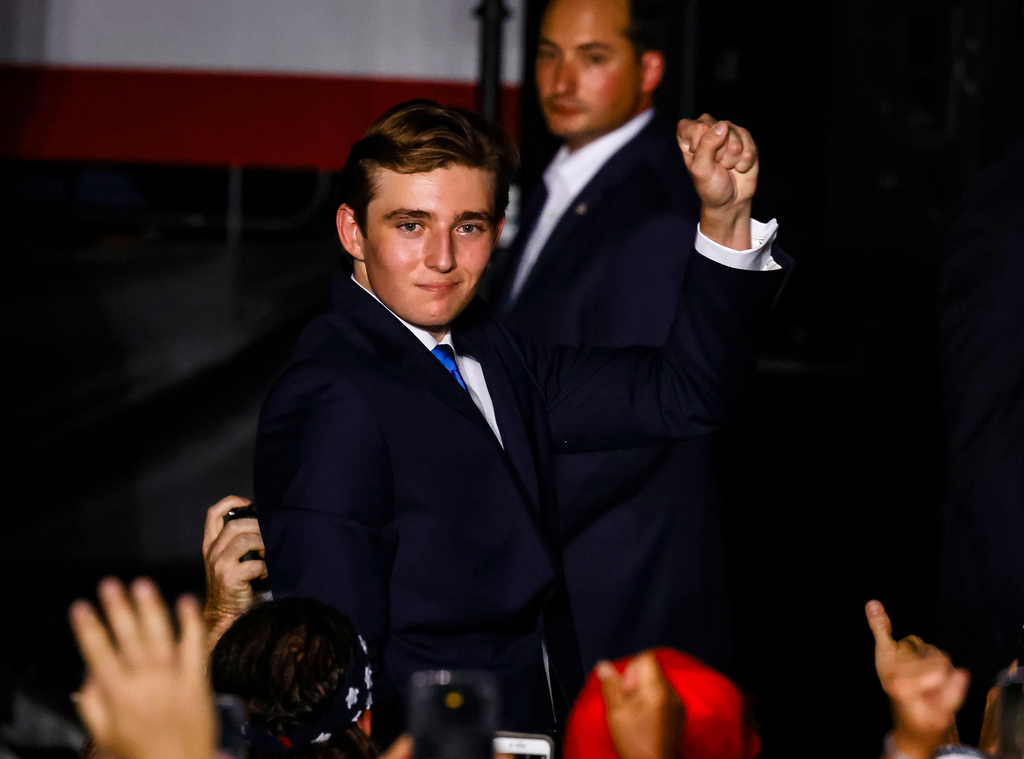 Barron Trump, July 9, 2024