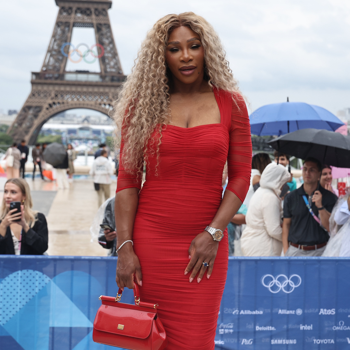 Serena Williams’ Daughter Is All of Us Cheering on Olympians in Paris