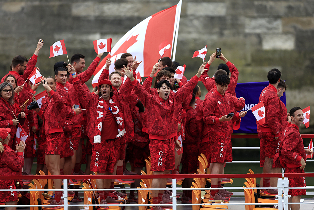 2024 Paris Olympics, opening ceremony, Team Canada