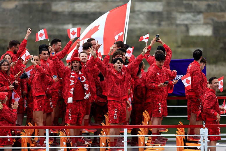 2024 Paris Olympics, opening ceremony, Team Canada