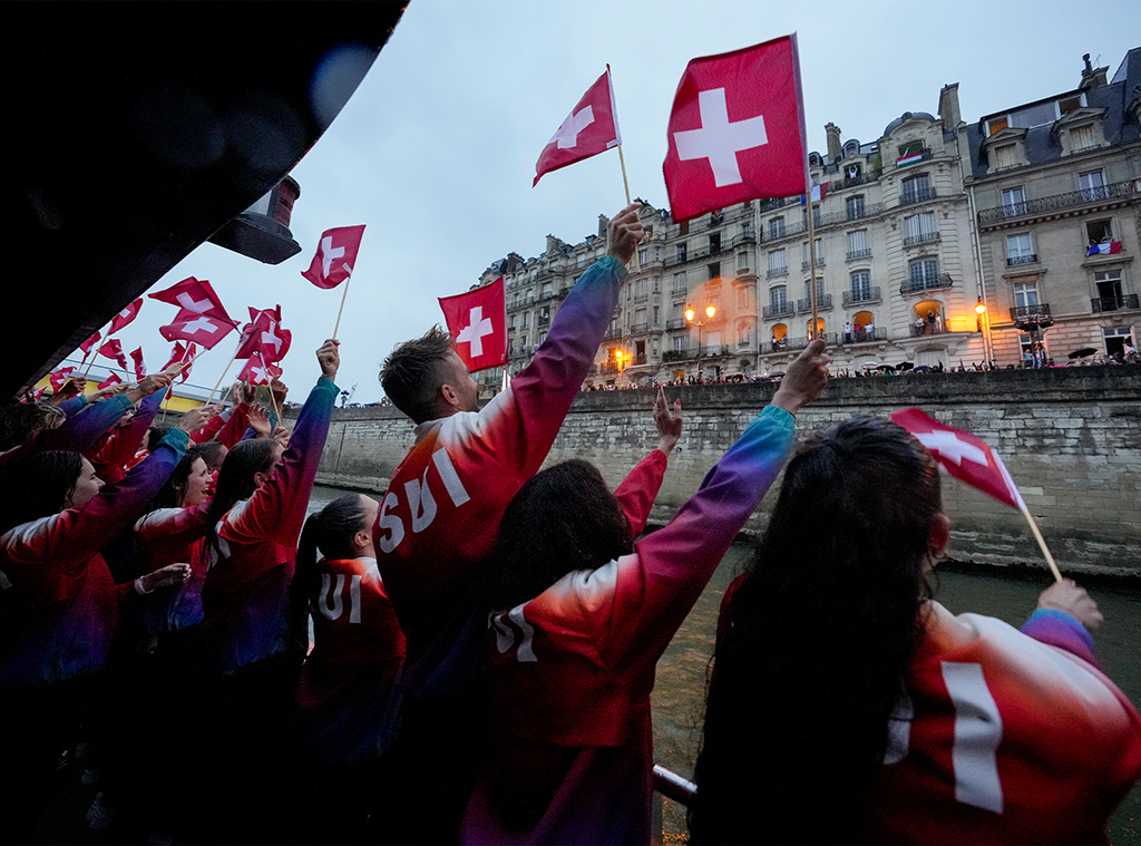 Team Switzerland, 2024 Olympics, Opening Ceremony