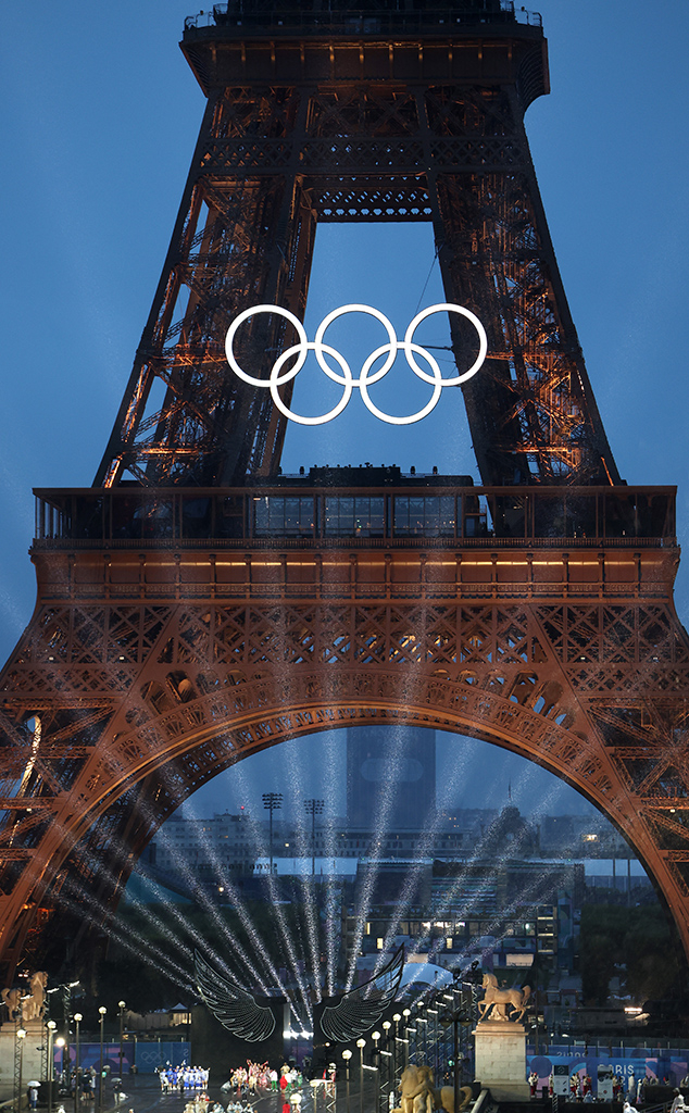 Eiffel Tower, 2024 Olympics, Opening Ceremony