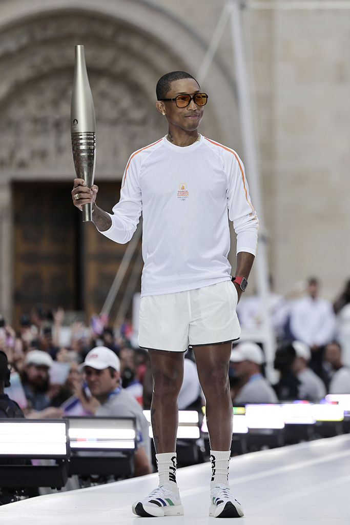 Pharrell Williams, 2024 Paris Olympics, star sightings