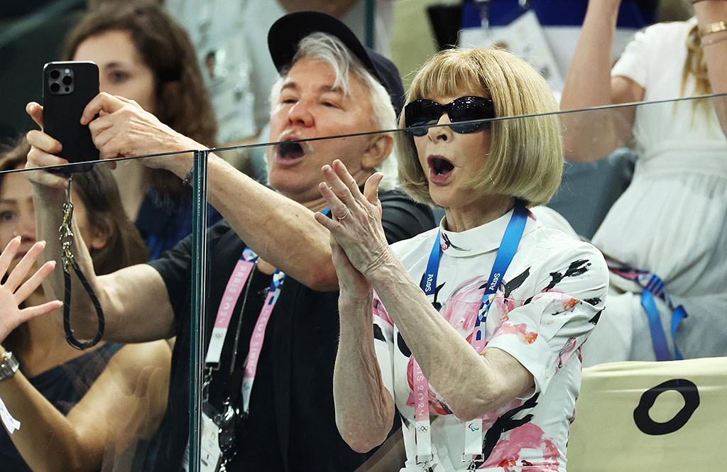 Anna Wintour, Baz Luhrmann, Olympics 2024, Day 2, Gymnastics