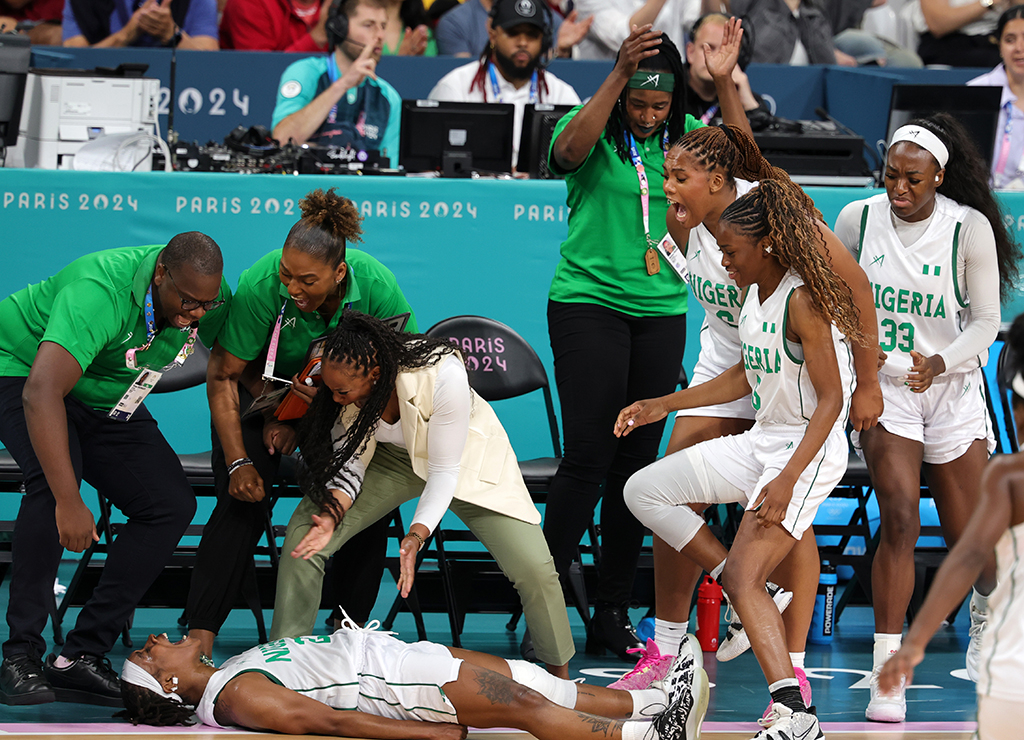 2024 Paris Olympics, Team Nigeria, basketball, emotional photos