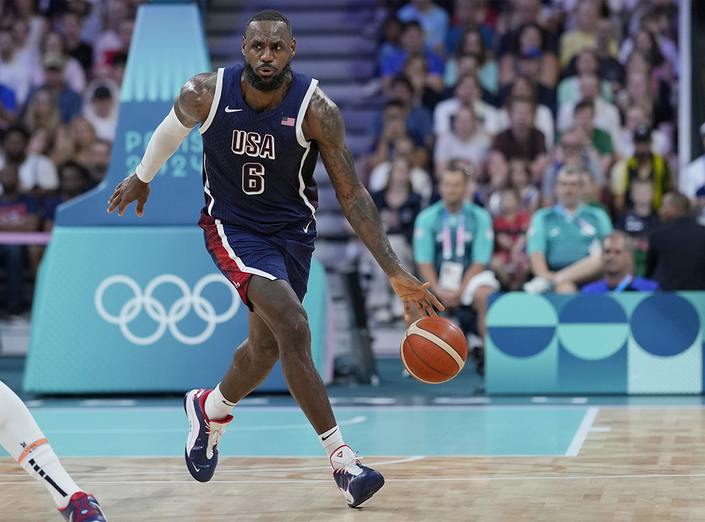 Lebron James, 2024 Olympics, Day 2, Star Sightings