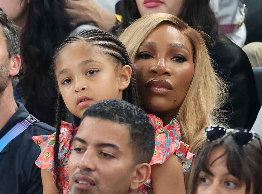 Serena Williams, Alexis Olympia Ohanian, Jr., 2024 Olympics, Day 4, Star Sightings