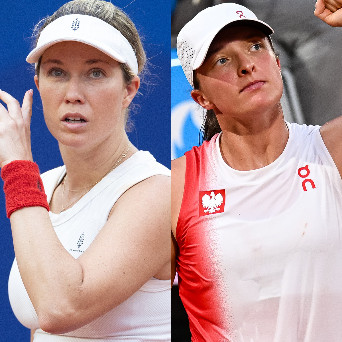 2024 Olympics: Tennis' Danielle Collins Has Tense Interaction With Iga Swiatek After Retiring From Match