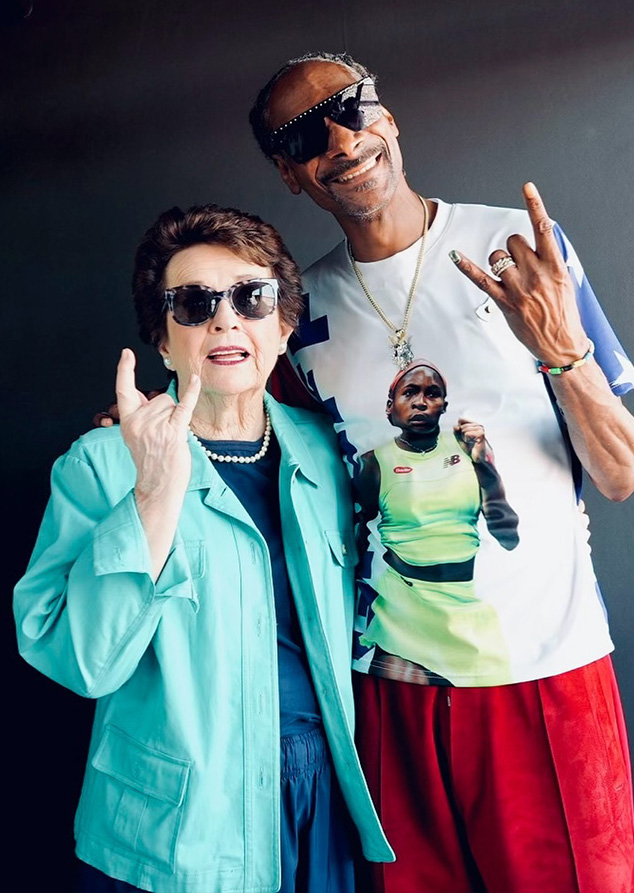 Snoop Dogg, Billie Jean King