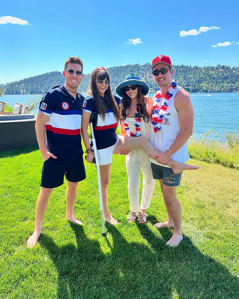 Shaun White, Nina Dobrev, Keleigh Teller, Miles Teller, Fourth of July, Instagram, 2024