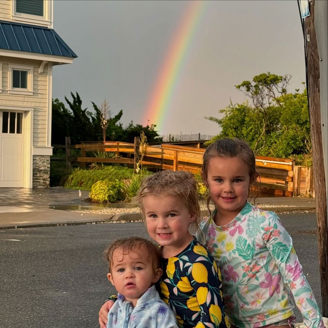 Jason Kelce, Kylie Kelce, Daughters, Kids, Wyatt, Elliotte, Bennett, Instagram, 2024