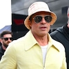 Brad Pitt, Ines de Ramon, F1 British Grand Prix, 2024