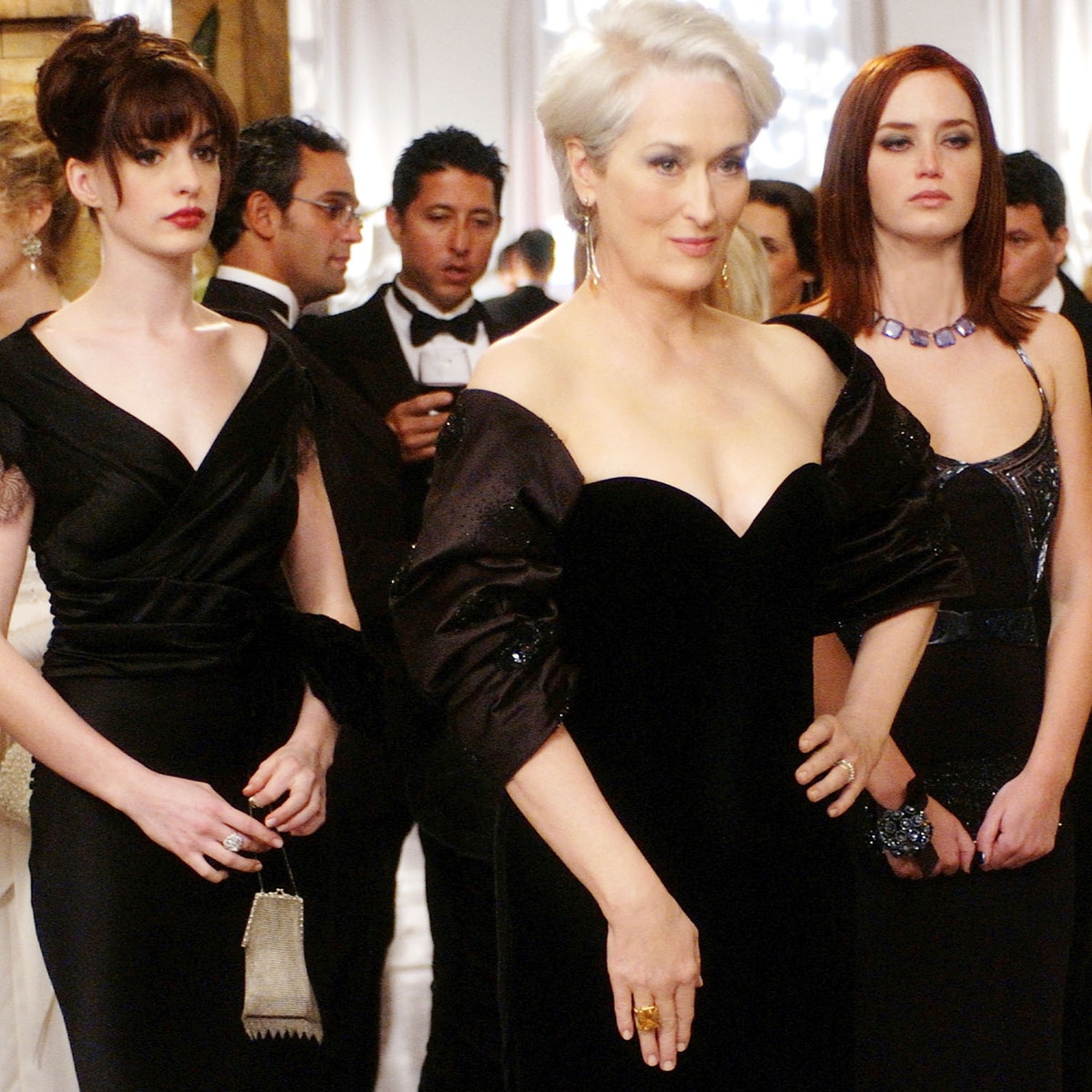 Anne Hathaway, Meryl Streep, Emily Blunt, The Devil Wears Prada