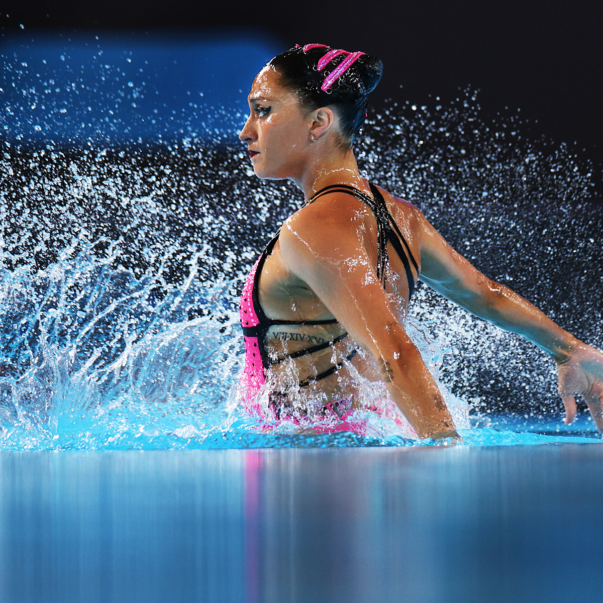 Olympic questions, synchronized swimming