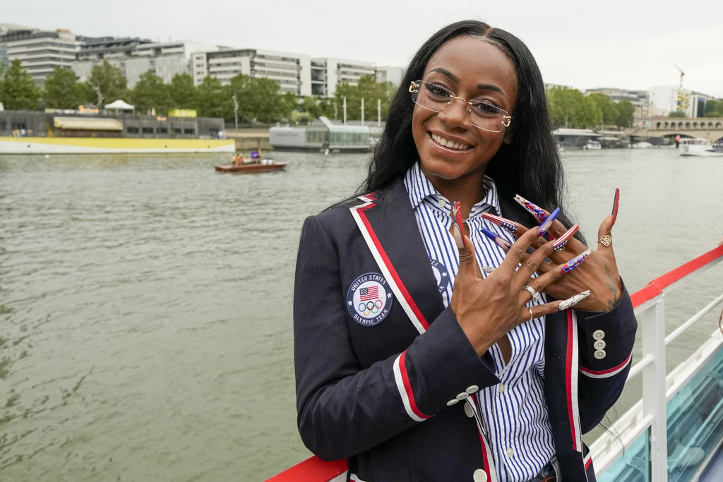 Olympic questions, Sha'Carri Richardson nails