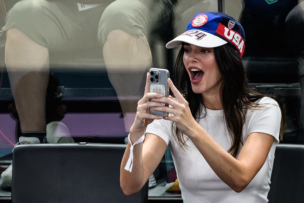 Kendall Jenner & Ex Devin Booker Spotted in Each Other's Olympics Vids