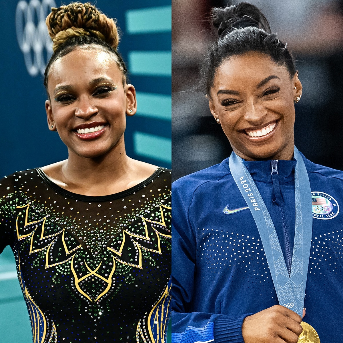 Rebeca Andrade, Simone Biles