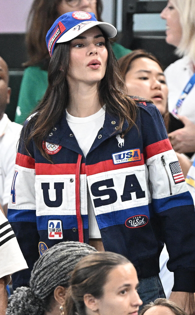 Kendall Jenner, 2024 Paris Olympics, Star Sightings