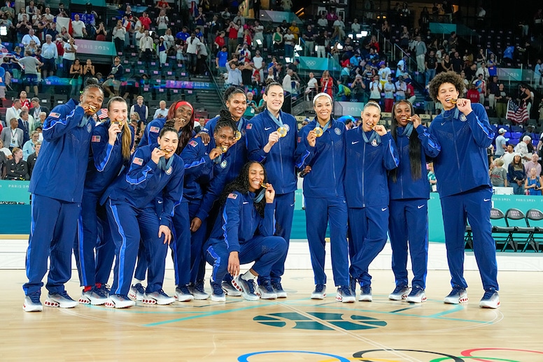 2024 Paris Olympics, gold medal, Team USA, women's basketball