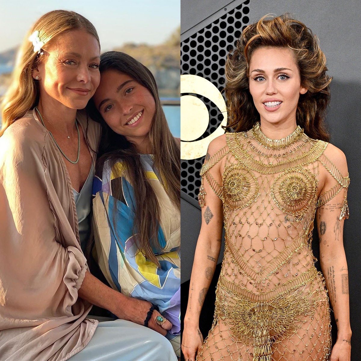 Kelly Ripa, Lola⁤ Consuelos, Miley Cyrus