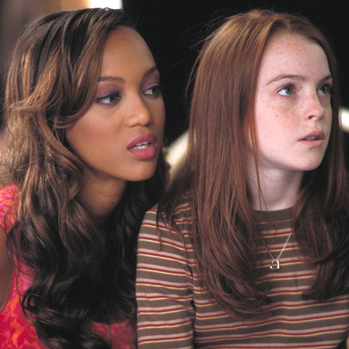 Tyra Banks provoca nova sequência em tamanho real com Lindsay Lohan