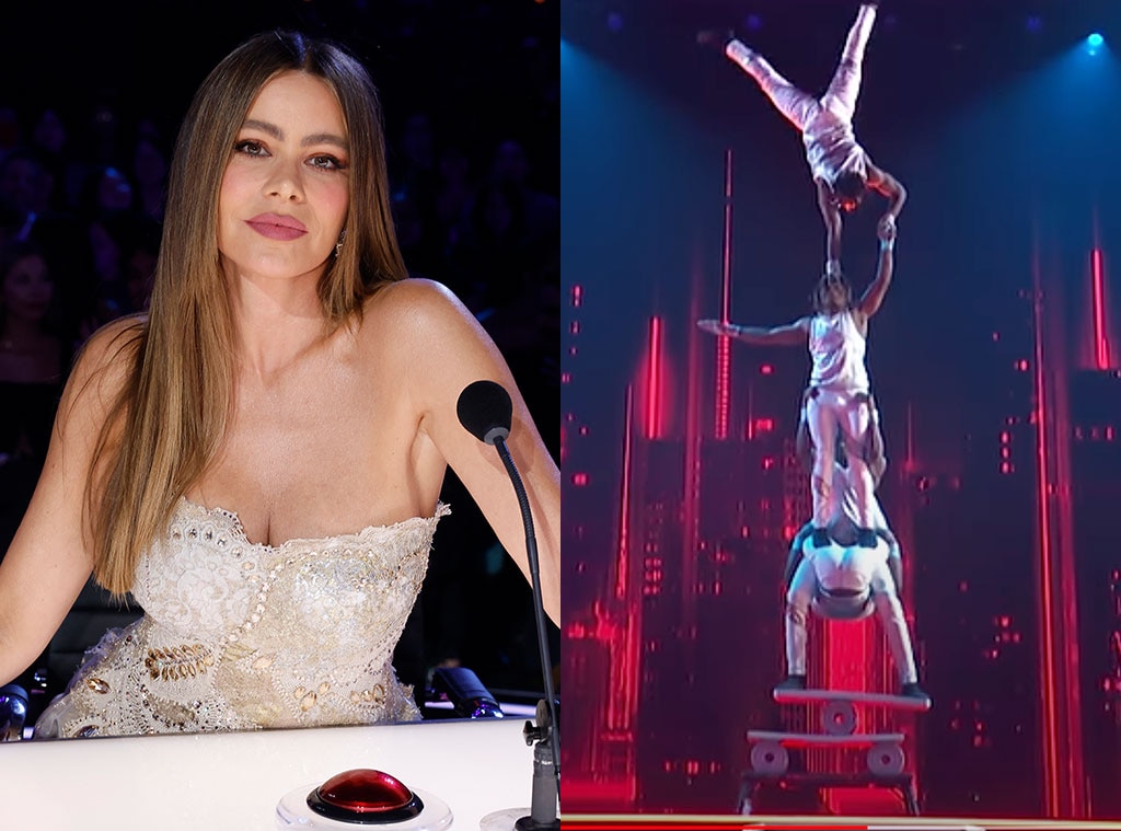 Sofía Vergara Makes AGT Golden Buzzer History After Death-Defying Act