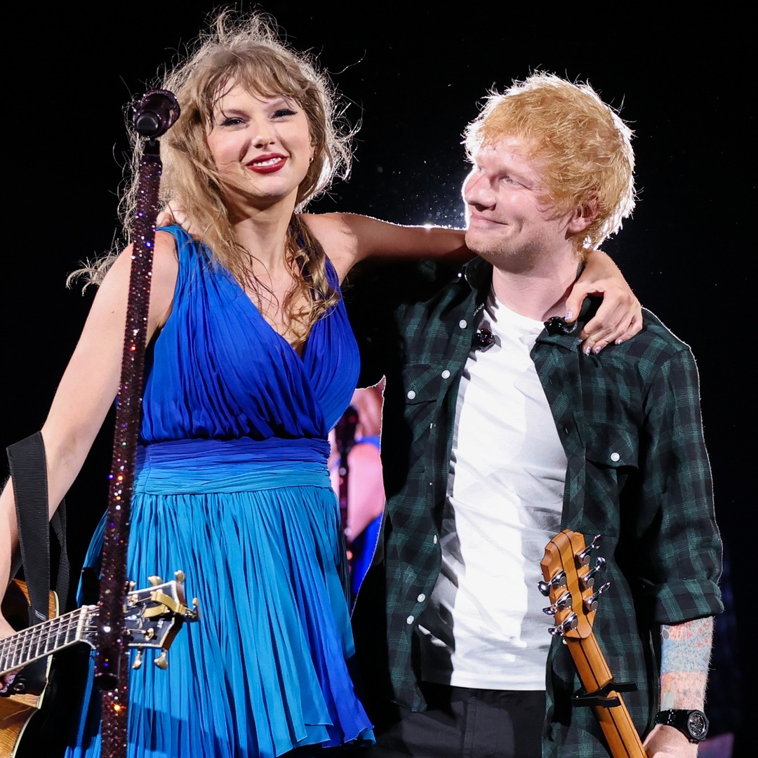 Ed Sheeran Shares Rare Throwback Photo With Taylor Swift, Calvin Harris and More