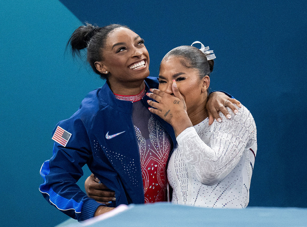 Jordan Chiles, Simone Biles 