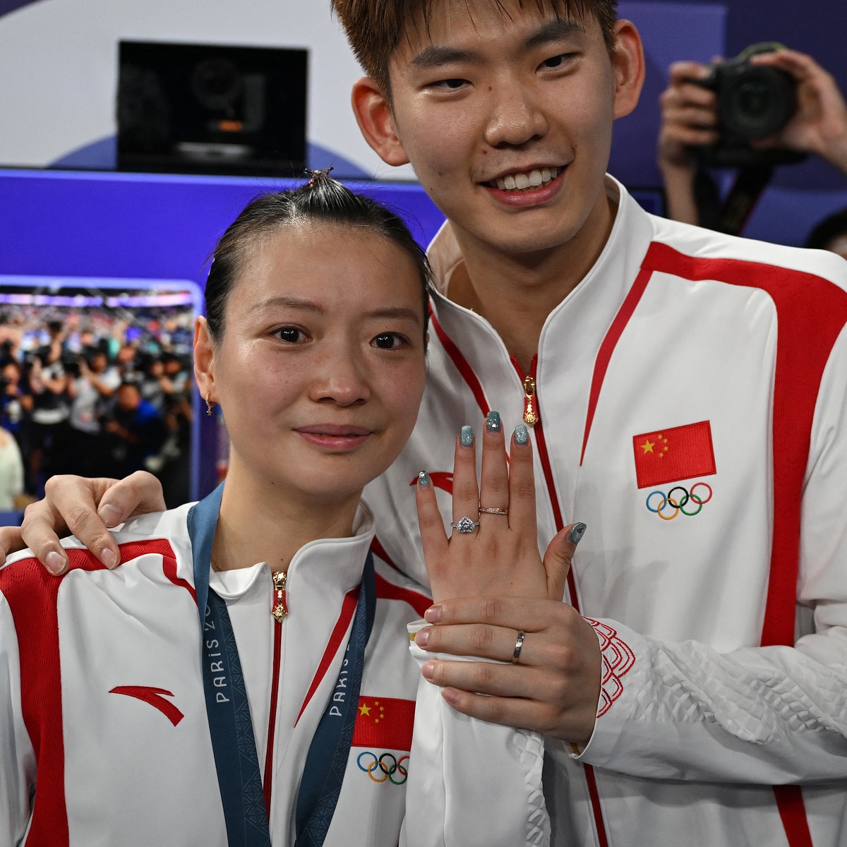 Badmintonspieler Huang Yaqiong gewinnt kurz vor dem Engagement olympisches Gold