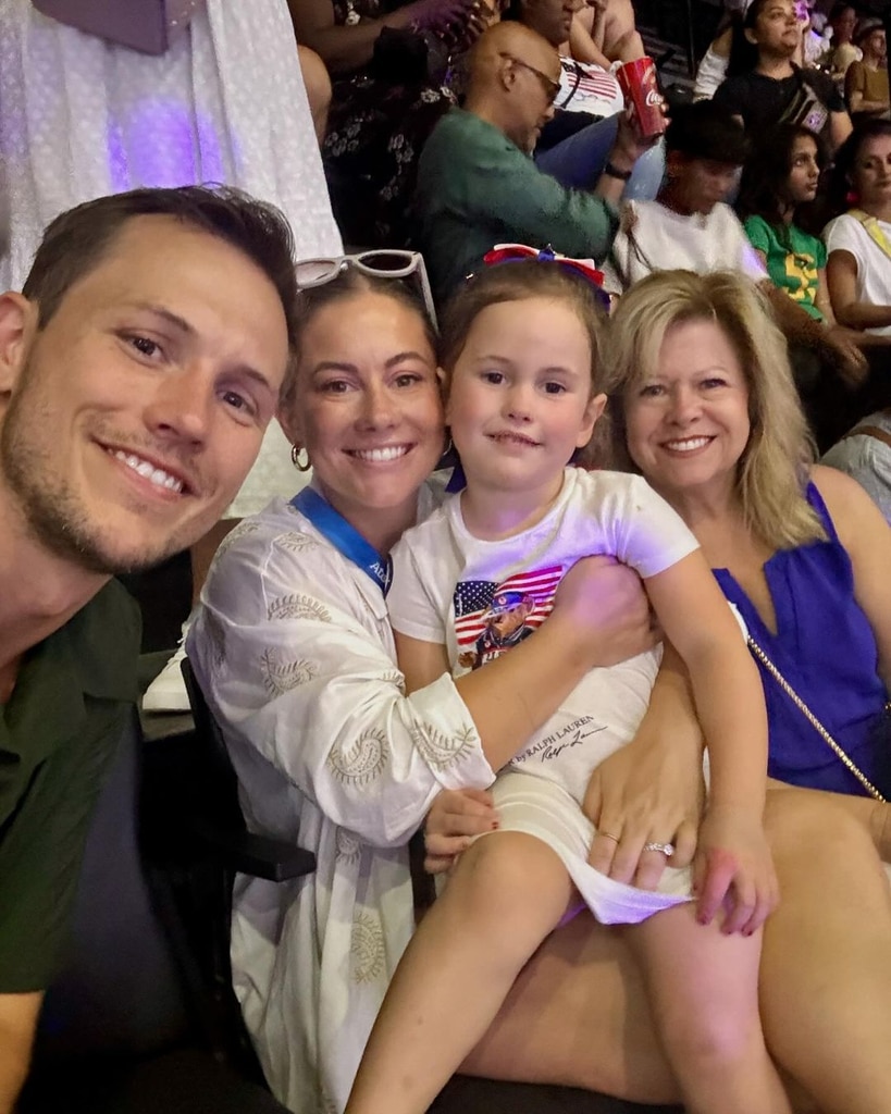 Shawn Johnson revela o doce apelido da filha Drew para Simone Biles