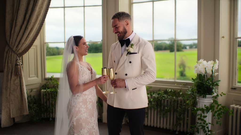 Steven and Sabrina on Love Is Blind UK