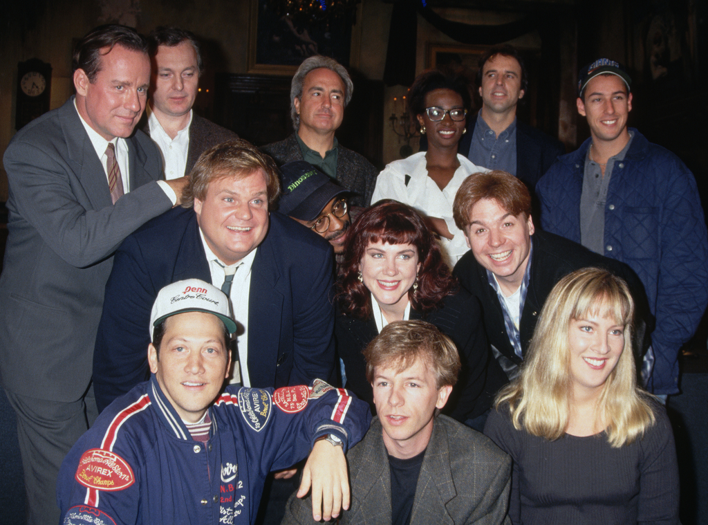 Rob Schneider, Phil Hartman, Chris Farley, Saturday Night Live cast