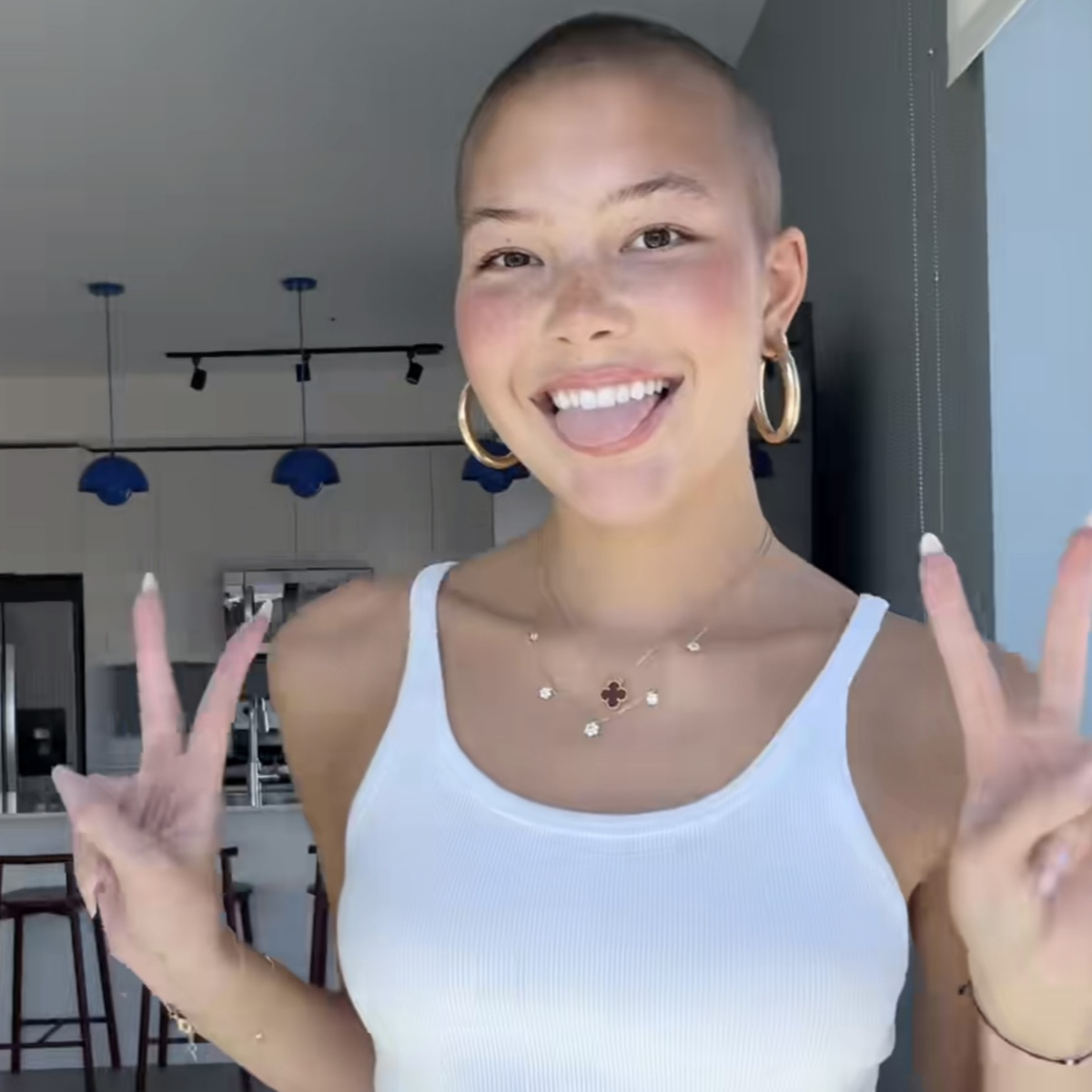 Isabella Strahan Shares Glimpse at Hair Growth After Completing Chemo