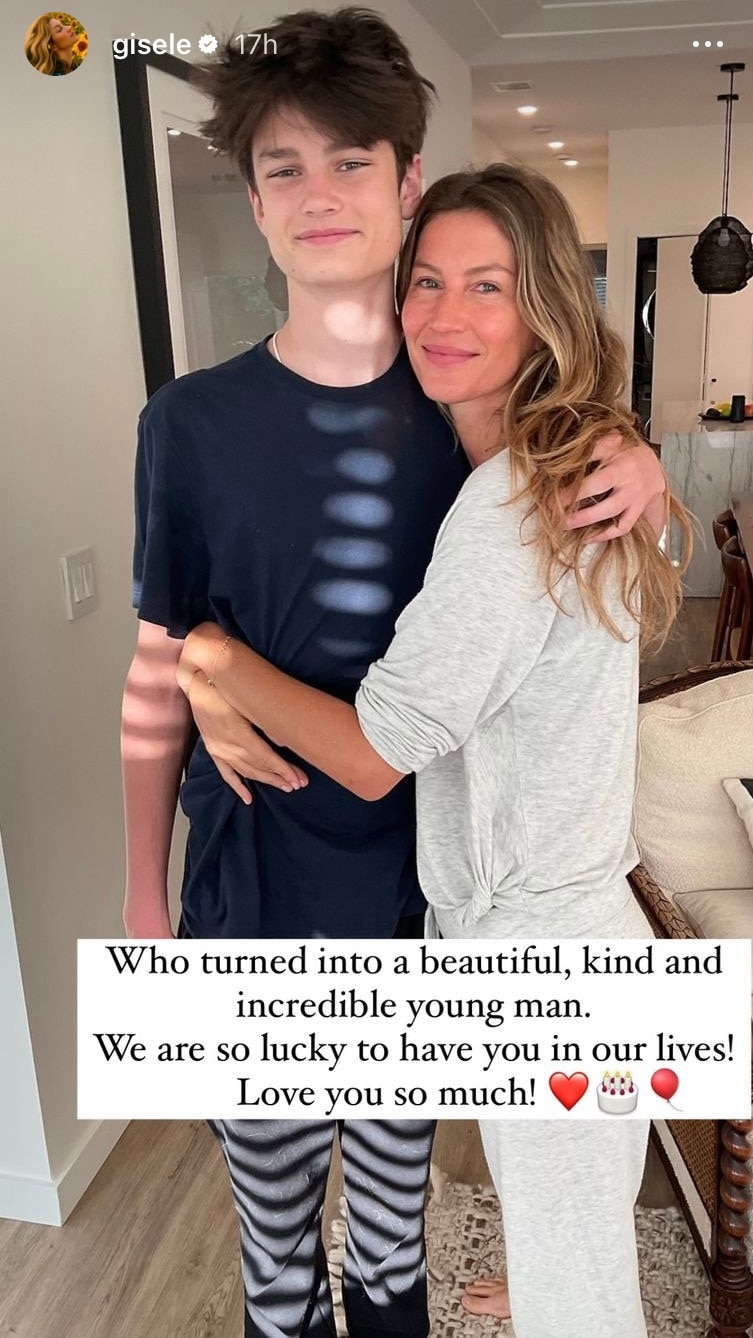 See Gisele Bündchen's Sweet Message to Tom Brady's Son Jack