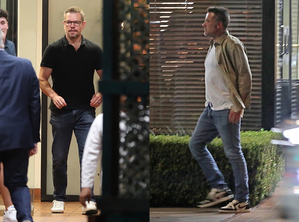 Ben Affleck verbringt Zeit mit seiner besten Freundin Matt Damon während der Trennung von Jennifer Lopez