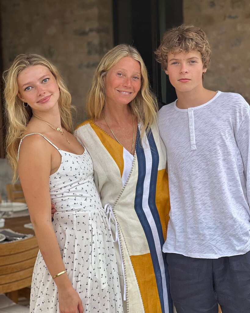 Gwyneth Paltrow dá uma visão rara do filho Moses antes do início da faculdade