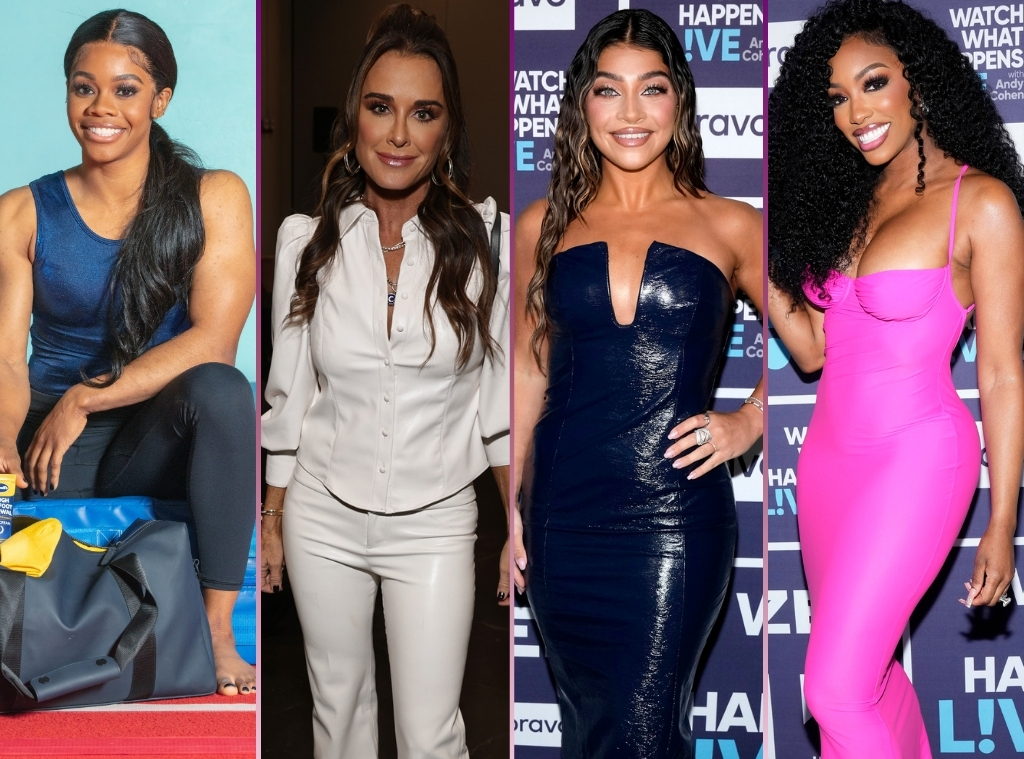 Shop Celeb Most Shopped August 2024 Gabby Douglas, Kyle Richards, Gia Giudice, Porsha Williams
