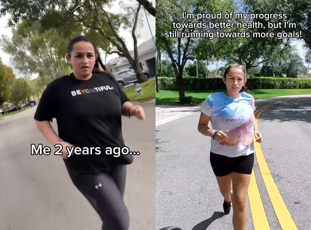 Jazz Jennings de TLC comparte el antes y el después de una pérdida de peso de 100 libras