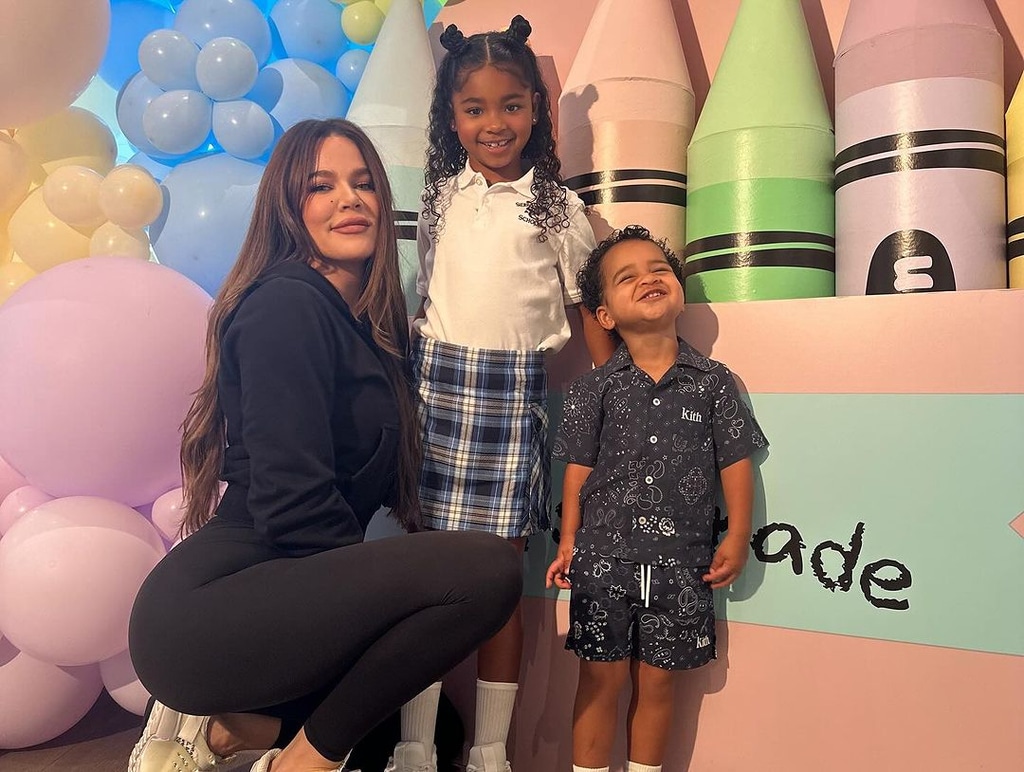 Khloé Kardashian Expresses Mixed Emotions as True Starts First Grade Khloé Kardashian Expresses Mixed Emotions as True Starts First Grade