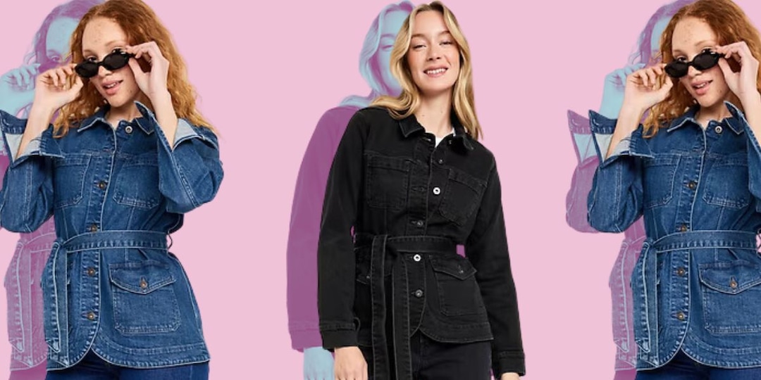 old navy shoppers rave this denim jacket looks expensive